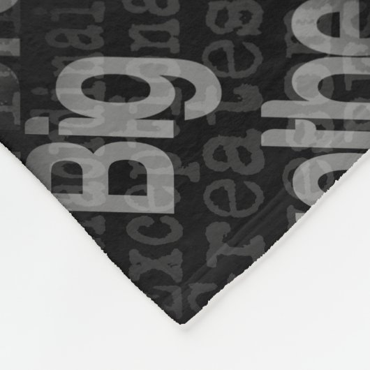 Big Brother Extraordinaire Fleece Deken (Hoek)