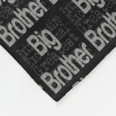 Big Brother Extraordinaire Fleece Deken (Hoek)