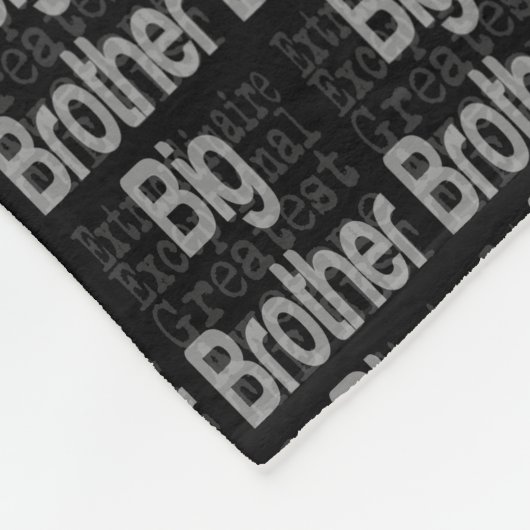 Big Brother Extraordinaire Fleece Deken (Hoek)