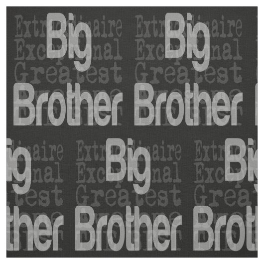 Big Brother Extraordinaire Stof (Swatch)