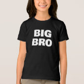 Big Brother Family Photoshoot Bold Lettered Tri-Blend Shirt (Voorkant)