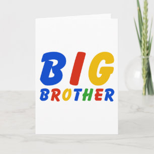 BIG BROTHER FEESTDAGEN KAART