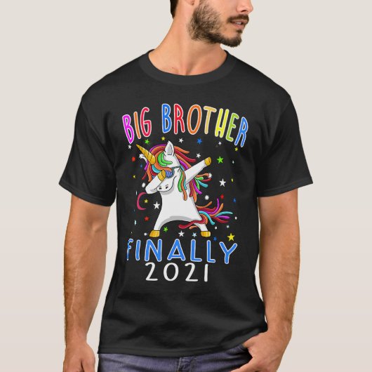 Big Brother Finally 2021 Unicorn T-shirt (Voorkant)