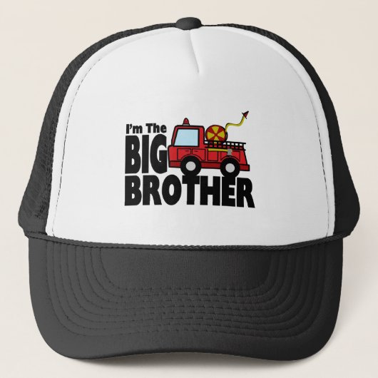 Big Brother Fire Truck Trucker Pet (Voorkant)