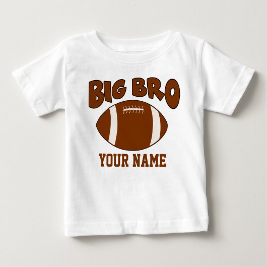 Big Brother Football gepersonaliseerd T-shirt (Voorkant)