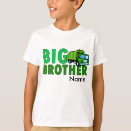 Big Brother Garbage truck met gepersonaliseerde na T-shirt