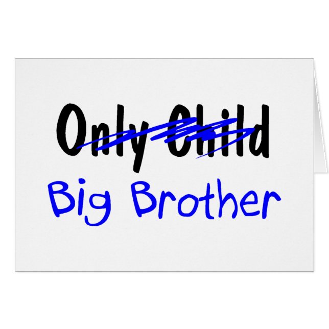 Big Brother (geen enkel kind meer) (Voorkant Horizontaal)