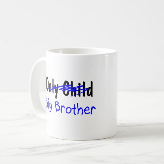 Big Brother (geen enkel kind meer) Koffiemok (Voorkant links)