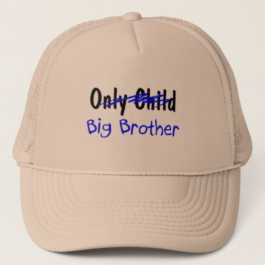 Big Brother (geen enkel kind meer) Trucker Pet (Voorkant)