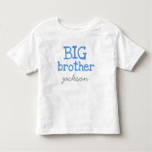 Big Brother Gepersonaliseerd Kinder Shirts (Voorkant)