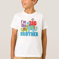 Big Brother gepersonaliseerde dinosaurusshirt peut