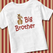 Big Brother Gestreepte Tijger Tabby Cat Kinder Shirts