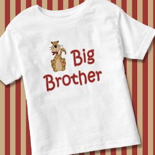Big Brother Gestreepte Tijger Tabby Cat Kinder Shirts