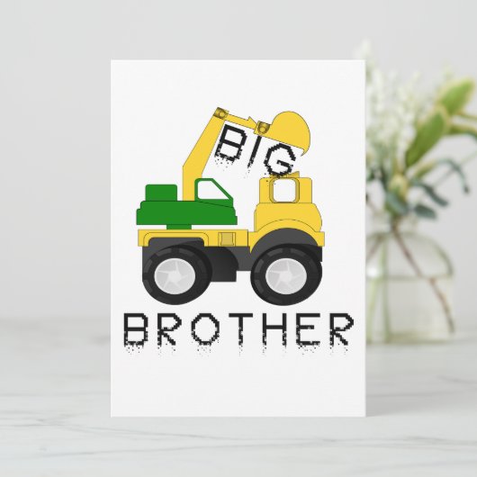 Big Brother Gift for Tractor Loving Boys Kinder (Staand voorkant)
