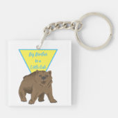 Big Brother Grizzly Beer Cub Sleutelhanger (Achterkant)