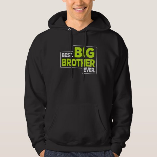 Big Brother Grootste Big Brother Ooit Hoodie (Voorkant)
