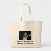 Big Brother Helping Recovery, Jumbo Tas (Voorkant)