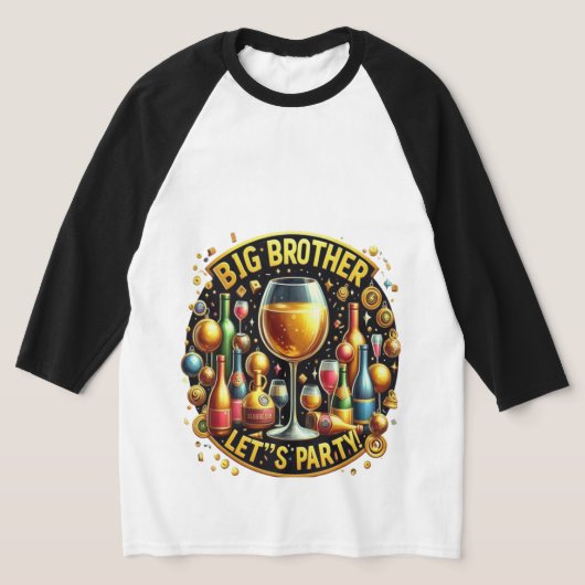 Big Brother Het is Rave Time T-shirt (Laagn)