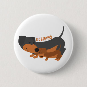 Big Brother (honden) Ronde Button 5,7 Cm