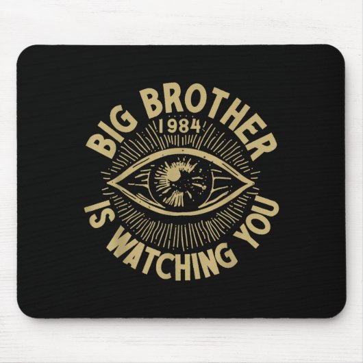 Big Brother houdt je in de gaten Muismat (Voorkant)