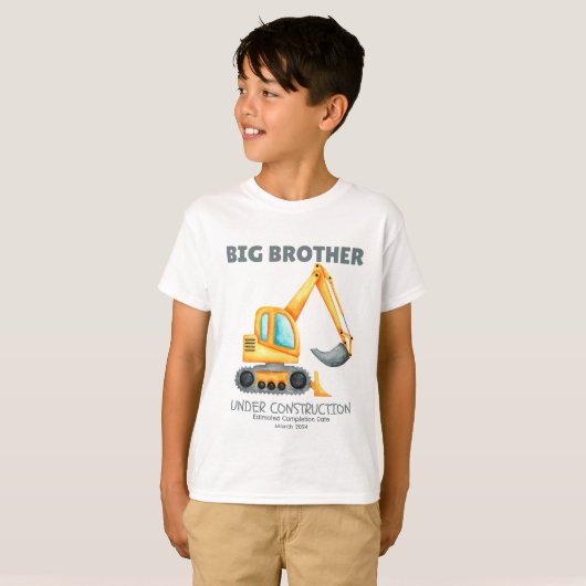 Big Brother in aanbouw Geschatte datum 2024 T-shirt (Voorkant volledig)