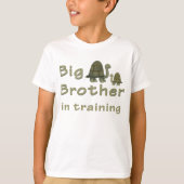 Big Brother in het trainen van Schattigee groene s T-shirt (Voorkant)