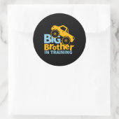 Big Brother in opleiding Ronde Sticker (Tas)