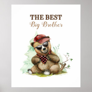 Big Brother - Jong Beer - Lumberjack Thema Poster