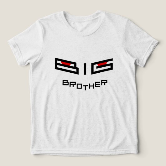 Big Brother - Jongens T-shirt | DP7Art (Design voorkant)