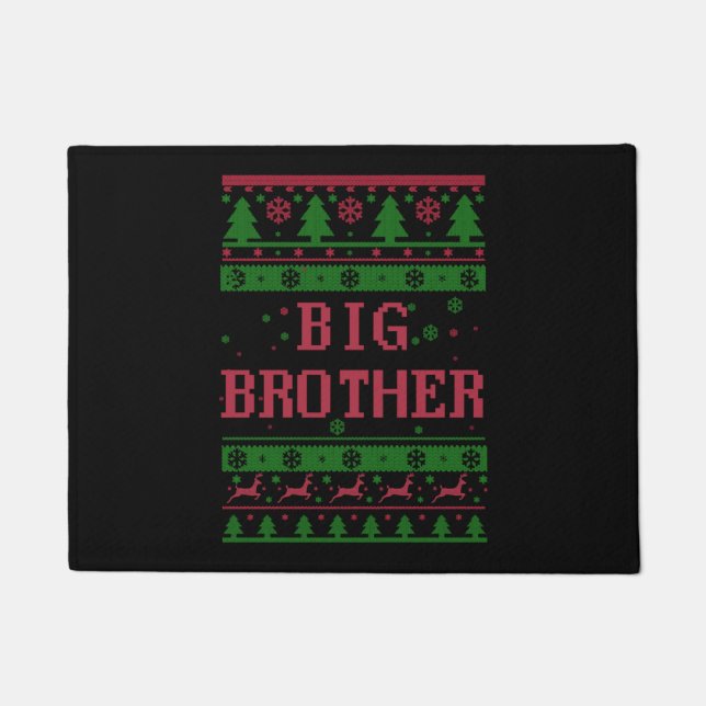 Big Brother Kerstmis Deurmat (Voorkant)
