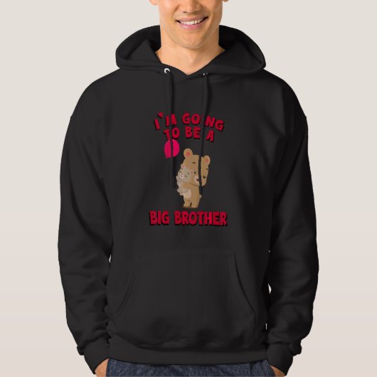 Big Brother Kids 2022 2023 Promoted To Big Brothe Hoodie (Voorkant)