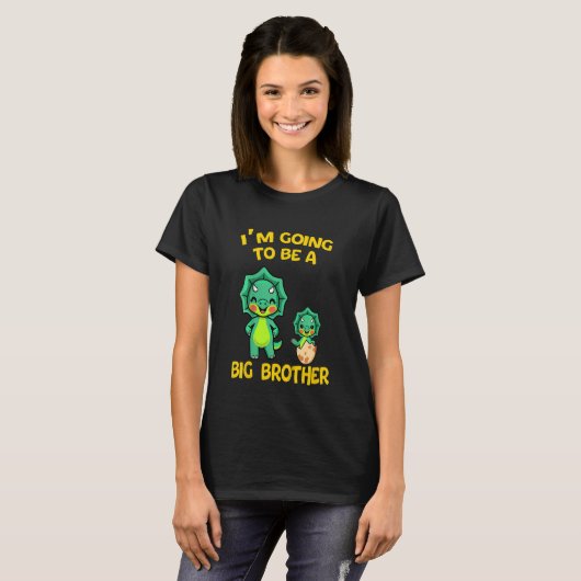 Big Brother Kids 2022 2023 Promoted To Big Brothe T-shirt (Voorkant volledig)
