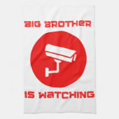Big Brother kijkt 1984 ingsoc Theedoek (Verticaal)