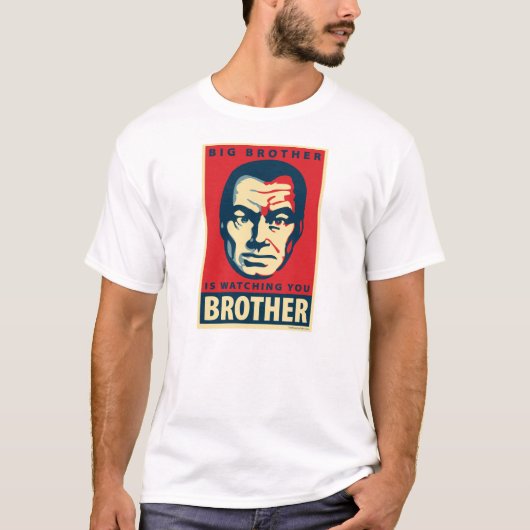 Big Brother - kijkt naar je broer: OHP T-Shirt (Voorkant)