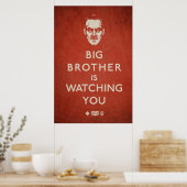 Big Brother kijkt naar je propaganda-Poster Poster (Keuken)