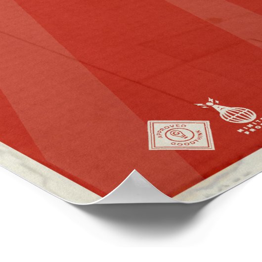 Big Brother kijkt naar je propaganda-Poster Poster (Hoek)