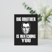 Big Brother kijkt naar jou Briefkaart (Staand voorkant)