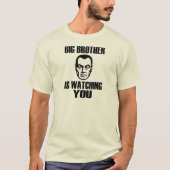 Big Brother kijkt naar jou T-shirt (Voorkant)