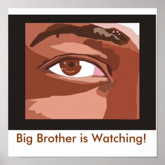Big Brother kijkt! Poster (Voorkant)