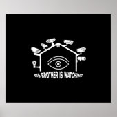 Big Brother kijkt Poster (Voorkant)