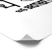 Big Brother kijkt Poster (Hoek)