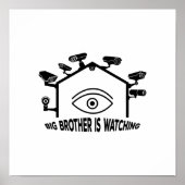 Big Brother kijkt Poster (Voorkant)