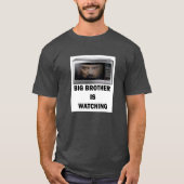 Big Brother kijkt t-shirt uit (Voorkant)