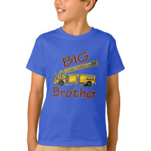 Big Brother Kinder Gele Vuurtruck Ladder Truck
