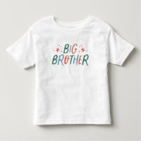 Big Brother kleurrijk, helder rood en groen type