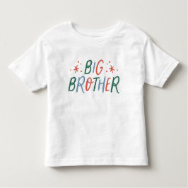 Big Brother kleurrijk, helder rood en groen type Kinder Shirts