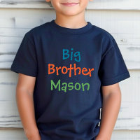 Big Brother Kleurrijk Monogram Jongen