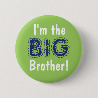 Big Brother-knop/pin Ronde Button 5,7 Cm