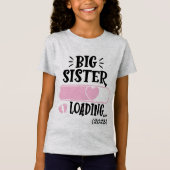 Big Brother laden, zwangerschap aankondiging T-shirt (Voorkant)