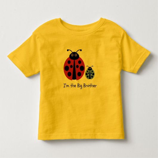 Big Brother Ladybird-Shirt Kinder Shirts (Voorkant)